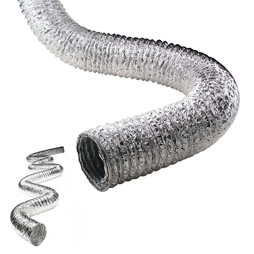 uninsulated aluminium foil ducts 4