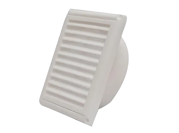 square cowl with grill